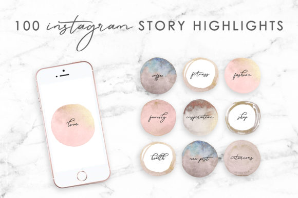 100 Instagram Story Highlight Covers for a Cohesive Feed