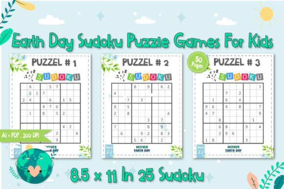 Celebrate Earth Day with Fun Sudoku Puzzles