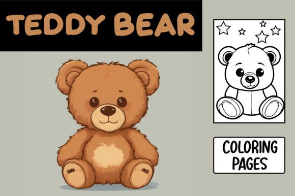Charming Teddy Bear Coloring Pages for Creative Projects