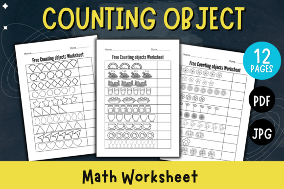 Counting Objects Math Worksheet: Building Essential Skills