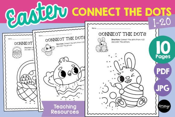 Easter Connect the Dots | Dot to Dot: Playful Engagement for Your Projects