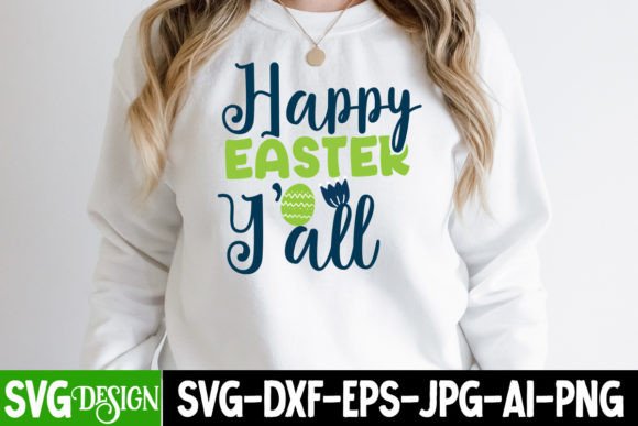 Happy Easter Y'all SVG Cut File: Southern Charm Meets Modern Craft