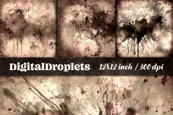 Unleash Creative Chaos with Spilled Vintage Flowers Vol. 2