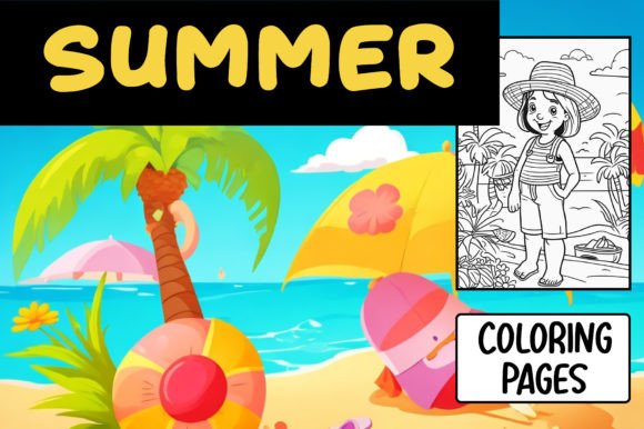 Unleashing Creativity: The Vibrant World of Cartoon Summer Coloring Pages